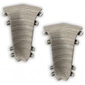 Угол внутренний Lexida 80мм 253 Ясень серый